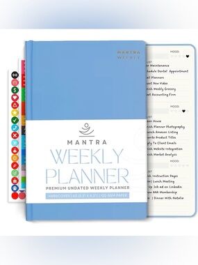 Mantra Weekly Planner - Cream